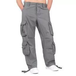 Pantalon Airborne Vintage Gris