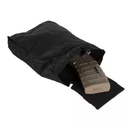 Pochette vide chargeur DUMP POUCH LIGHT Tasmanian Tiger Noire