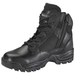 Chaussures Rangers Megatech 6" CityGuard Side Zip Noir