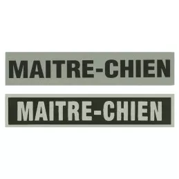 Bande rétroréfléchissante Maître-Chien 2 x 10 cm