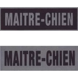 Bande rétroréfléchissante Maître-Chien 4 x 13 cm