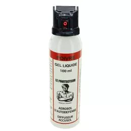 Aérosol de Défense Gel Poivre 100 ml Le Protecteur