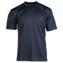 T-shirt Tactique Respirant Quickdry Miltec Bleu