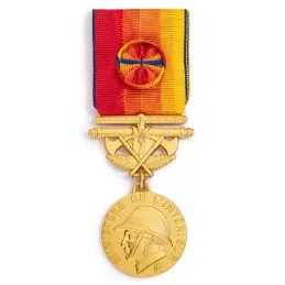 Médaille d'Honneur des Sapeurs Pompiers Services Exceptionnels Vermeil