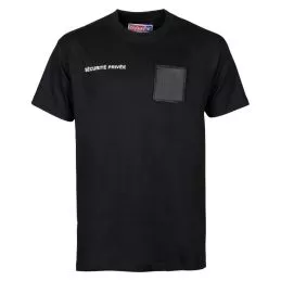 T-shirt Imprimé Sécurité Grande Fenêtre Cityguard Noir