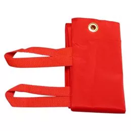 Housse Rouge pour 3 Barre Stop Stick Entraînement 90 cm