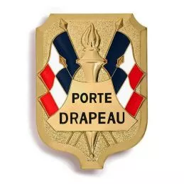Insigne Porte-Drapeaux 3 ans