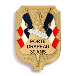 Insigne Porte-Drapeaux 30 ans et +