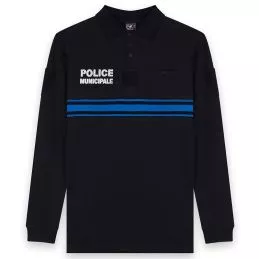 Polo Police Municipale GK Pro ML Bleu Marine