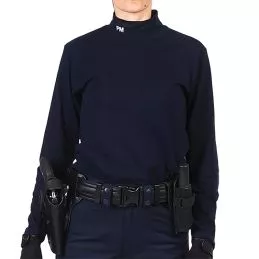 Sous-Pull Police Municipale ML GK Pro col montant Bleu Marine
