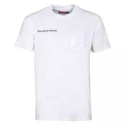 T-shirt Imprimé Sécurité Grande Fenêtre Cityguard Blanc