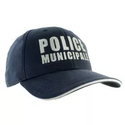 Casquette brodée POLICE MUNICIPALE Sandwich-S