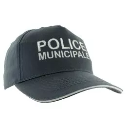Casquette brodée POLICE MUNICIPALE Start Five Sandwich