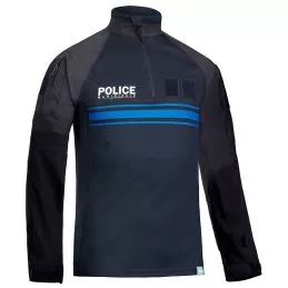 Chemise UBAS Police Municipale Equipol Manches Longues Bleu Marine 