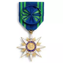 Médaille d'Officier du Mérite Maritime en Vermeil avec Rosette