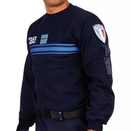 Sweat Police Municipale GK Pro brodé