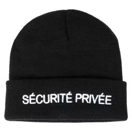 Bonnet Sécurité Privée Cityguard
