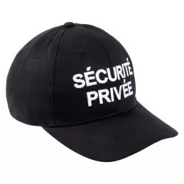 Casquette Brodée Sécurité Privée Cityguard