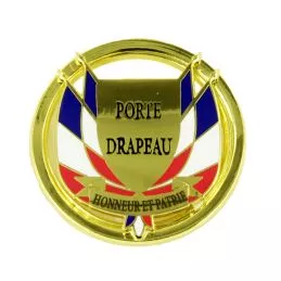 Insigne de béret Porte-Drapeaux