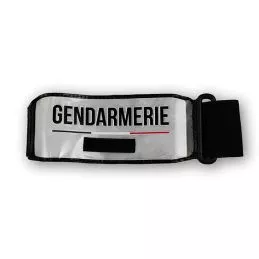 Brassard Gendarmerie Fluorescent Gris GK Pro