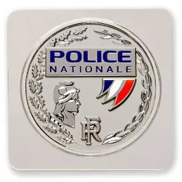Médaille Police Support Carré GK Pro