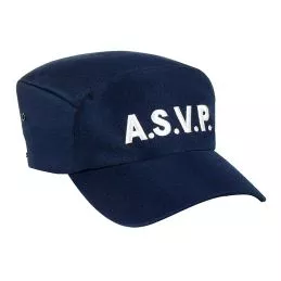 Casquette brodée ASVP 3 pans
