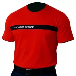 T-shirt Brodé Sécurité Incendie Patrol