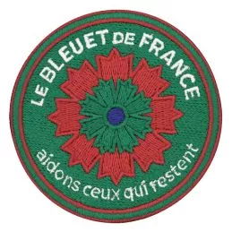Ecusson Bleuet de France brodé Service Energie Opérationnelle