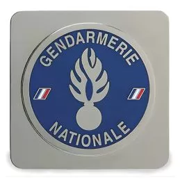 Médaille Gendarmerie Support Carré GK pro