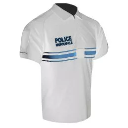 Polo Police Municipale Airflow Orod Blanc