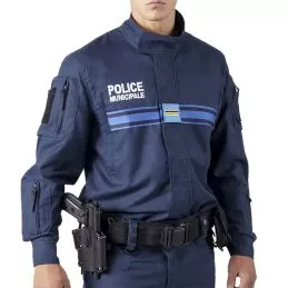 Chemise Ripstop Police Municipale Titan Orod Bleu Marine 