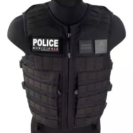 Housse Gilet Pare-Balles Tactique Safariland MOLLE Noir