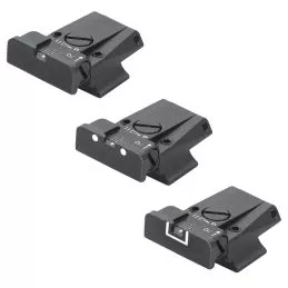 Mire arrière ajustable LPA Sights pour Smith & Wesson