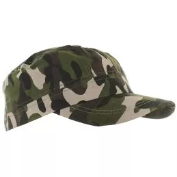 Casquette militaire type US Camouflage Centre Europe