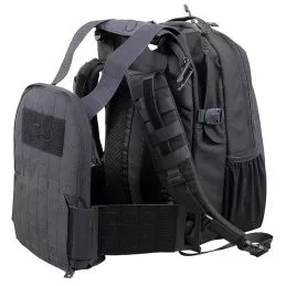 Sac à dos 33L avec Porte Plaque Extractible PATROL Noir