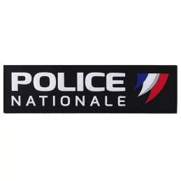 Bande Gomme 3D Police 7.5 x 28 cm avec griffes tricolores