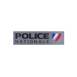 Bande rétroréfléchissante Police 2.8 x 10 cm avec Griffes Tricolores