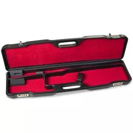 Intérieur profilé ABS et velours bleu pour fusil de chasse superposé, canon 78 cm.