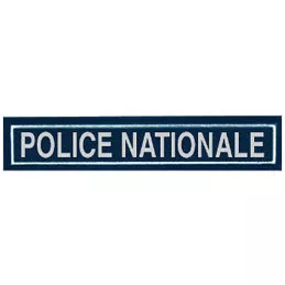Barrette rétroréfléchissante Police Nationale