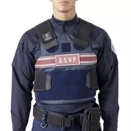 Housse Gilet Pare-Balles Port Discret ASVP Sioen