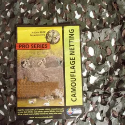 Filet de Camouflage 3D Retardant Feu 3 x 2,40 m