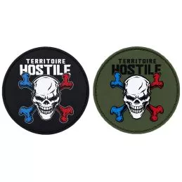Patch 3D Territoire Hostile Opex Tricolore