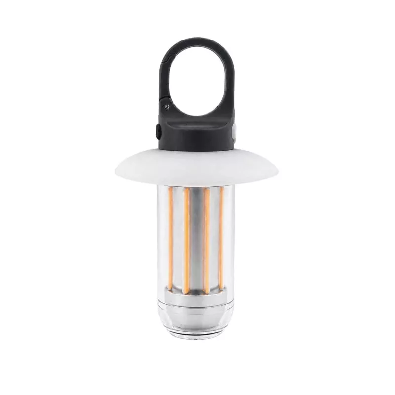Lampe de camping et torche rechargeable Opex Venus à lumière chaude et faisceau blanc, design compac