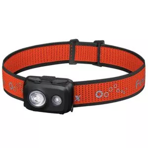 Lampe frontale Trail Running 450 Lumens HL16 Fenix Noir
