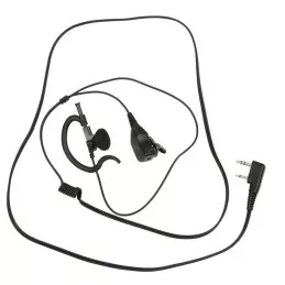 Micro-Oreillette avec contour d'oreille souple et PTT en ligne AS21-M Motorola