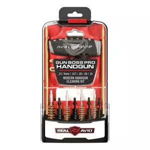 Kit de nettoyage universel Gun Boss Pro Real Avid pour armes de poing