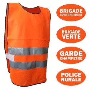 Chasuble Fluo T2S Orange