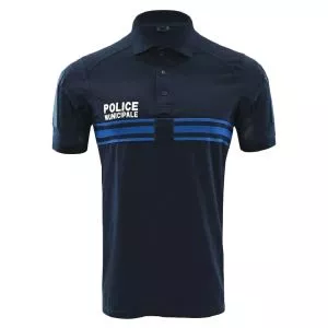 Polo Police Municipale Operator ADN Tactical Bleu Marine