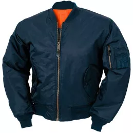 Blouson Bombers MA1 Bleu Marine