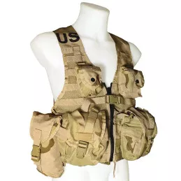 Gilet Chest Rig de combat Tactical US Desert BDU